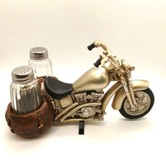 Salt & Pepper Motorcycle Holder - New in Box - Picture 5 of 13